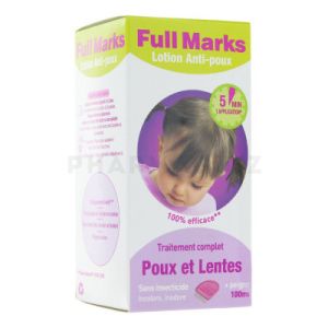 Full Marks Lotion Anti-Poux 100ml + Peigne