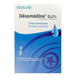 Désomédine 0,1% collyre 10 unidoses