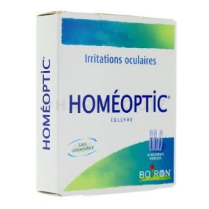 Boiron Homéoptic collyre 10 unidoses