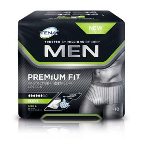 TENA Men Premium Fit Niveau 4 Taille L 10 protections