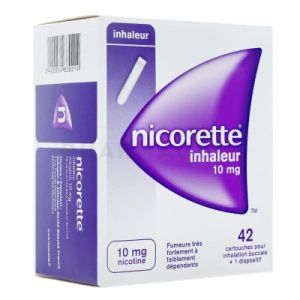 Nicorette inhaleur 10 mg (42)