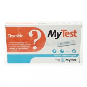 MyTest Mylan test Thyroïde TSH Dépistage de l'hypothyroïdie 1 kit