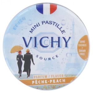 VICHY MINI PASTILLES PARFUM PÊCHE SANS SUCRE 40 G
