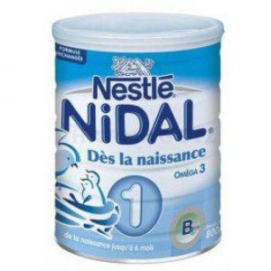 Nestlé nidal 1 dès la naissance 800g
