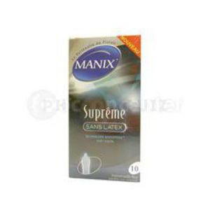 Manix suprême sans latex 12 préservatifs