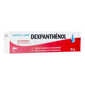 Dexpanthenol gel ophtalmique 10 g