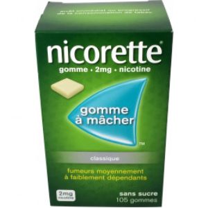 Nicorette 2 mg 105 gommes