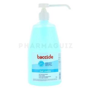 Baccide gel mains hydroalcoolique 1 L