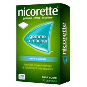 Nicorette 2 mg menthe glaciale