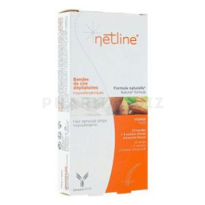 Netline bande dépilatoire visage 20 unités