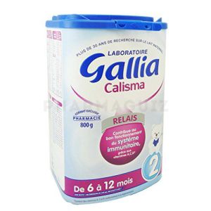 Gallia-lait gallia calisma relais allaitement 2e age de 6 mois a 1 an, 800g