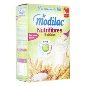 Modilac Nutrifibres 8 céréales dès 6 mois 300 g