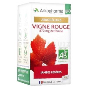 Arkogélules Vitiven vigne rouge Bio gélules 45