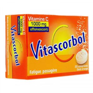 Vitascorbol 1000 mg 20 comprimés effervescents