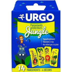 Urgo Pansements Protecteurs "Jungle" x 14