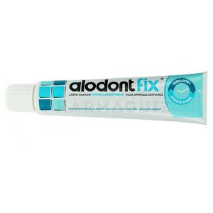 Alodont  LOT de 2 Fix Crème Fixative pour Appareils Dentaires 50g