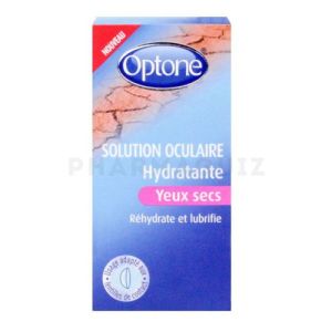 Optone Solution Oculaire Hydratante 10ml