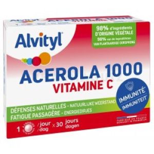 Alvityl Acérola 1000 Vitamine C 30 Comprimés