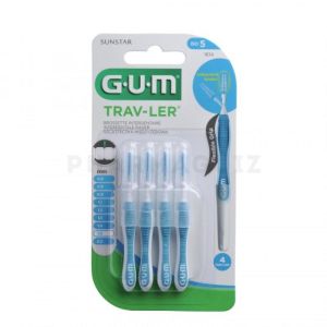 Butler Gum Trav-Ler brossette interdentaire 1,6 mm 4 brossettes