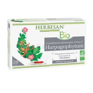 Herbesan Bio Harpagophytum Articulations 20 ampoules