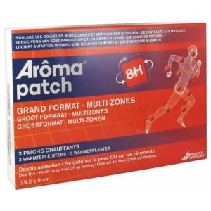ARÔMA PATCH GRAND FORMAT MULTI-ZONES 3 PATCHS