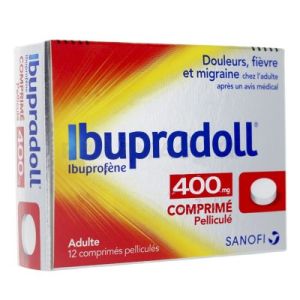 IIbupradoll 400 mg adulte 12 comprimés