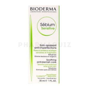 Bioderma Sébium Sensitive Soin apaisant anti-imperfections 30 ml