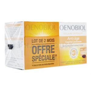 Oenobiol Solaire Intensif Anti-âge 30 capsules lot de 2