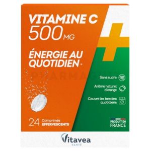 NUTRISANTE Vitamine C 500mg énergie au quotidien 24 comprimés