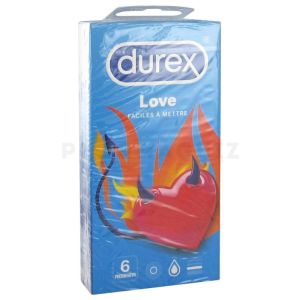 Durex Love préservatifs 6 préservatifs