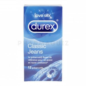 Durex Classic Jeans 12 préservatifs