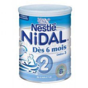 Nidal lait natéa 2e âge - 800 g