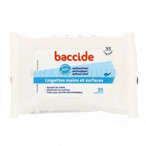 Baccide désinfectant lingettes 35