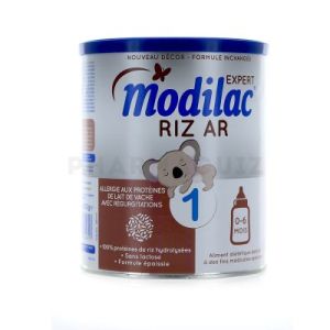 Modilac Expert Riz AR lait 1er âge 800 g