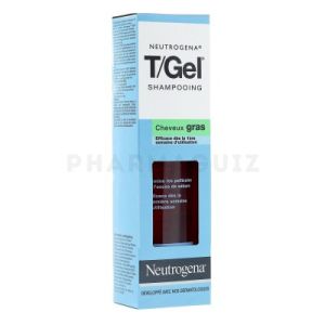 Neutrogena T/Gel Shampooing antipelliculaire Cheveux Gras 125ml