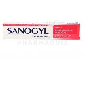 Sanogyl rose soin gencives sensibles 75 ml
