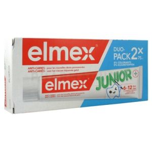 ELMEX Dentifrice Junior 6-12 ans 2x75ml