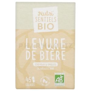 NUTRI'SENTIELS BIO LEVURE DE BIÈRE 45 GÉLULES