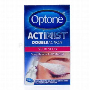 OPTONE ActiMist 2 en 1 Spray Oculaire Yeux Secs 10ml