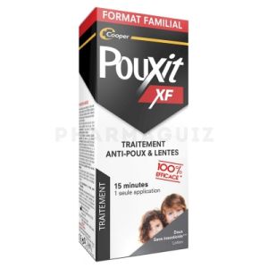 POUXIT XF lotion anti-poux & lentes 15 minutes 200ml