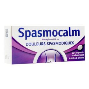 Spasmocalm 80 mg 20 comprimés orodispersibles