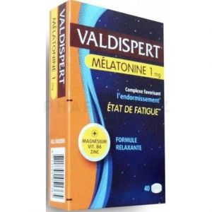 Valdispert mélatonine 1 mg 40 comprimés