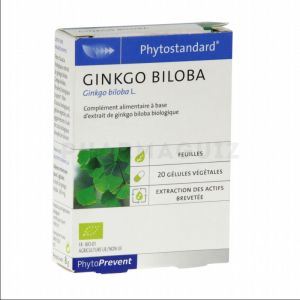 Phytostandard Ginko Biloba 20 gélules