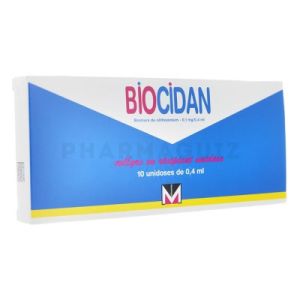 Biocidan collyre 10 unidoses