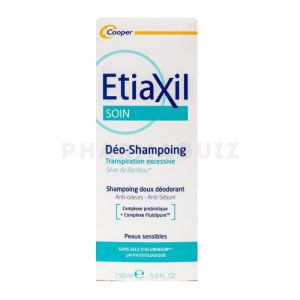 Etiaxil Déo-shampoing 2en1 peaux sensibles 150ml