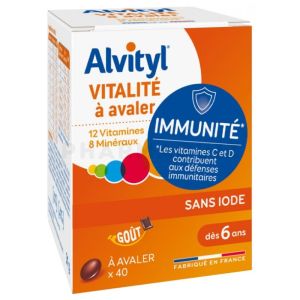 Alvityl Vitalité 40 Comprimés à Avaler