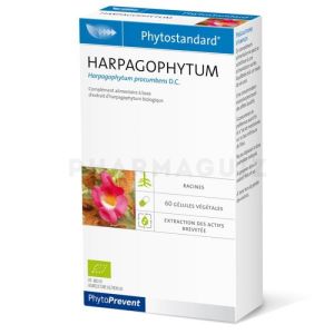 Pileje Phytostandard harpagophytum bio 60 gélules