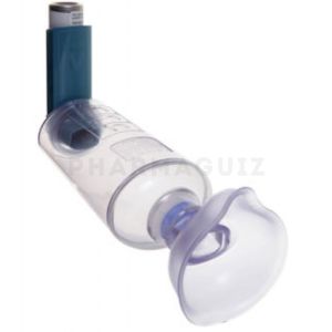 Chambre inhalation able-spacer 0-1an