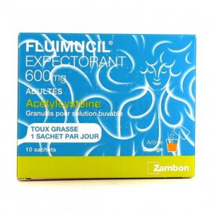 Fluimucil expectorant 600 mg 10 sachets