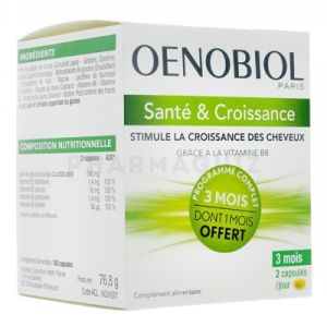 Oenobiol Sante Et Croissance (3 mois Dont 1 mois Offert)